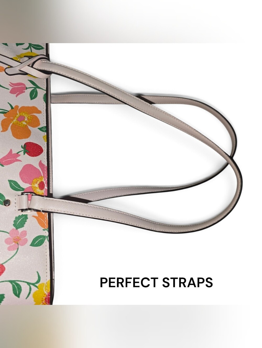 Kate Spade New York Perfect Strawberry Garden Large Tote (Style KG752) - Picture 4 of 6